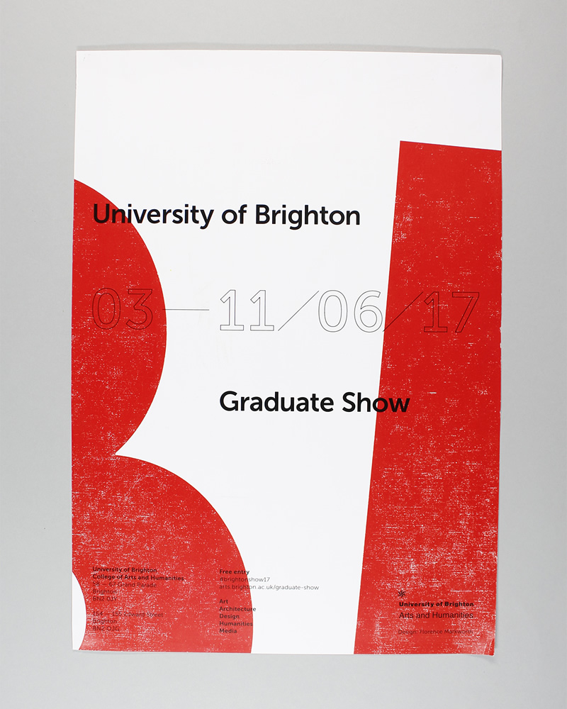 University of Brighton Graduate Show 2017